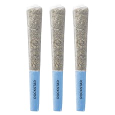 Rockstar Pre-Rolls - Pistol + Paris - Rockstar Pre-Rolls - 3x0.5g
