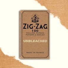 Zig-Zag Unbleached Single Wide Rolling Papers - Unbleached
