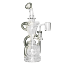 G35 | 10" GEAR Crystal Glide Recycler Glass Rig