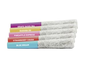 Frosted Flyers Infused Variety Pack Pre-Rolls - Claybourne - Frosted Flyers Infused Variety Pack Pre-Rolls - 5x0.5g
