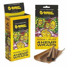 G-Rollz 4x Flavored Hemp Wraps - Honey
