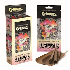 G-Rollz 4x Flavored Hemp Wraps - Russian Cream