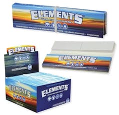 ELEMENTS Ultra Thin Connoisseur Papers + Tips king Size