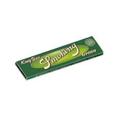 Smoking King Size Green Hemp Rolling Papers