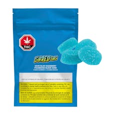 Sour Blue Razzberry 4 Pack Soft Chews by SHRED EMS