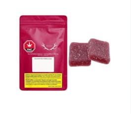 Real Fruit Raspberry Wyld Gummies 2 Pack Soft Chews