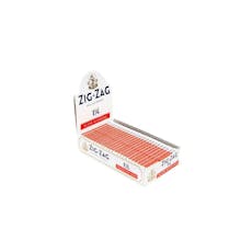 Zig Zag 1 1/4 White Rolling Papers - White 1 1/4