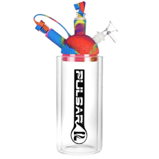 G05 | 11" Pulsar RIP Series Silicone Gravity Glass Bong