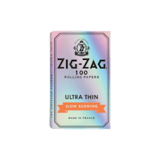 A02-D | Zig Zag Silver Single Wide Papers