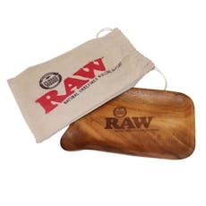 RAW Wooden Spout Rolling Tray