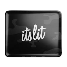 Hemper It's Lit Black Camouflage Rolling Tray - Large