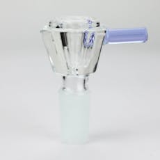 Octagon Bowl with Bar Handle - Purple