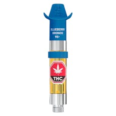 95+ Blueberry Bronco Liquid Diamonds 510 0.95g 510 Thread Cartridges