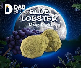 Dab Bods Blue Lobster Moon Rocks - Blue Lobster 2g Moon Rocks