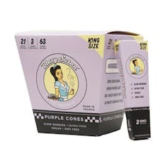 Blazy Susan King Size 3-Pack Cones - Purple