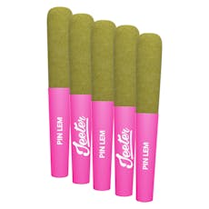 Jeeter - Baby Jeeter Infused Pink Lemon Pre-roll - Baby Jeeter Infused Pink Lemon Pre-roll 5x0.5g Resin