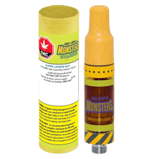 Good Supply Monsters Super Lemon Guy Prefilled Vape Cartridge - Good Supply Monsters Super Lemon Guy 1.5g Prefilled Vape Cartridge