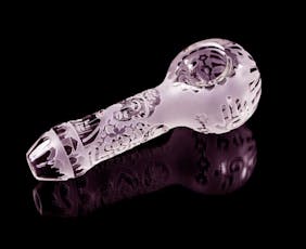 Buddha Hand Pipe - Milkyway Glass - Buddha Hand Pipe - Pink