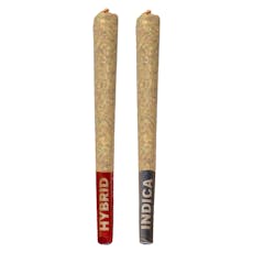 Booberry Cookies & Strawberry Banana Sampler Pack Pre-Roll 2x0.5g Pre-Rolls