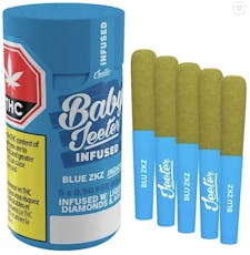 Baby Jeeter Infused Blue ZKZ Pre-Roll 5x0.5g Resin