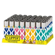 Clipper Ikat Design Lighters