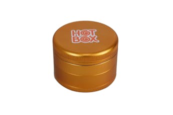 Hotbox 4 Piece Grinder - Orange