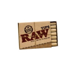RAW Authentic Pre-Rolled Tips (21 per pack)