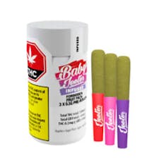 Baby Jeeter Infused Forbidden Fruit Pack Pre-Roll - Baby Jeeter Infused Forbidden Fruit Pack 3 X 0.5G