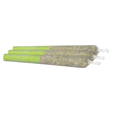 Green Apple Diamond Infused Pre-Roll - Green Apple Diamond Infused Pre-Roll 3x0.5g Isolates
