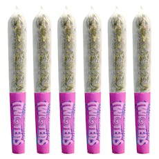 Rizzlers - Twisters - Grape Galaxy Infused Pre-roll - 6x0.5g