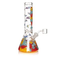 RED EYE GLASS 8.5" Ice Cream Mountain Concentrate Rig (Limited Edition)