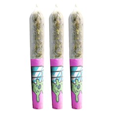 Rizzlers - Diamond Handz - Peachy Queen Diamond Infused Pre-Roll - 3x0.45g