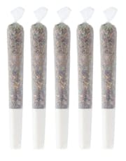 Purple G*shers Craft Pre-Rolls by Pineapple Buds - Purple G*shers Craft Pre-Rolls - 5x0.5g