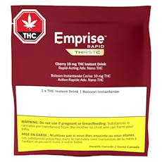 Emprise Rapid THirstC - Cherry 10 THC Instant Drink - Cherry 10 THC Instant Drink 1 Pack Beverages