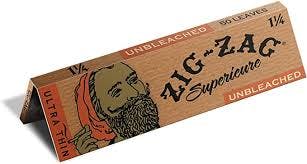 Zig Zag Unbleached Papers 1 1/4