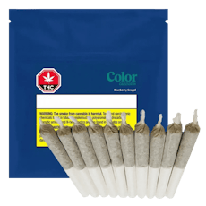 Blueberry Seagal Pre-Rolls - Color Cannabis - Blueberry Seagal Pre-Rolls - 10x0.35g