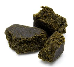 Afghan Black Pressed Hash - Vortex Cannabis Inc - Afghan Black Pressed Hash - 2g