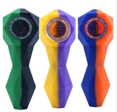 Rebound - Edition 2 4" Silicone Hand Pipe - Assorted Colours