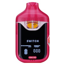 Boutiq - Switch 95+ Digital Diamonds Strawberry Jam/French Toast AIO - Switch 95+ Digital Diamonds Strawberry Jam/French Toast AIO 1g Disposable Pens