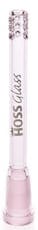 Hoss Glass Full Color Diffuser Downstem with Holes - Hoss Glass Full Color Diffuser Downstem with Holes 4"/10cm
