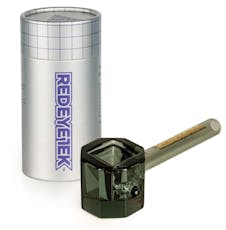 4.5" Infinity Bowl Octagon Hand Pipe - West Coast Gifts - 4.5" Infinity Bowl Octagon Hand Pipe - Smoke