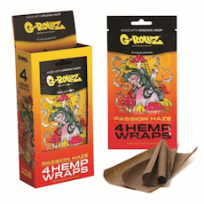 Smoke Arsenal - G-Rollz 4x Passion Fruit Flavored Hemp Wraps - Passion Fruit
