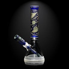Milkyway Glass Space Odyssey in Color 14" Beaker Bong MilkyWay - Milkyway Glass Space Odyssey in Color 14" Beaker Bong MilkyWay