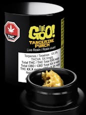 The Goo! Tangerine Punch Sativa Live Rosin 1g - The Goo! Tangerine Punch 1g Live Rosin