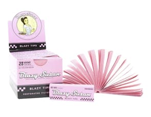 Blazy Susan Perforated Filter Tips - Smoke Arsenal - Blazy Susan Perforated Filter Tips - Pink