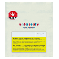 Back Forty - Rocket Berry Kush 510 Thread Cartridge - 0.95g