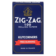 Zig Zag - Kutcorners Free-Burning Rolling Papers - Dark Blue