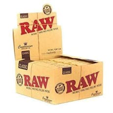 Raw Classic KS Slim Rolling Papers + Tips