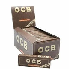 OCB Virgin Unbleached 1 1/4 Rolling Papers+ Filters