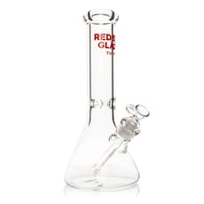 RED EYE GLASS 12" 7mm Thick Water Pipe